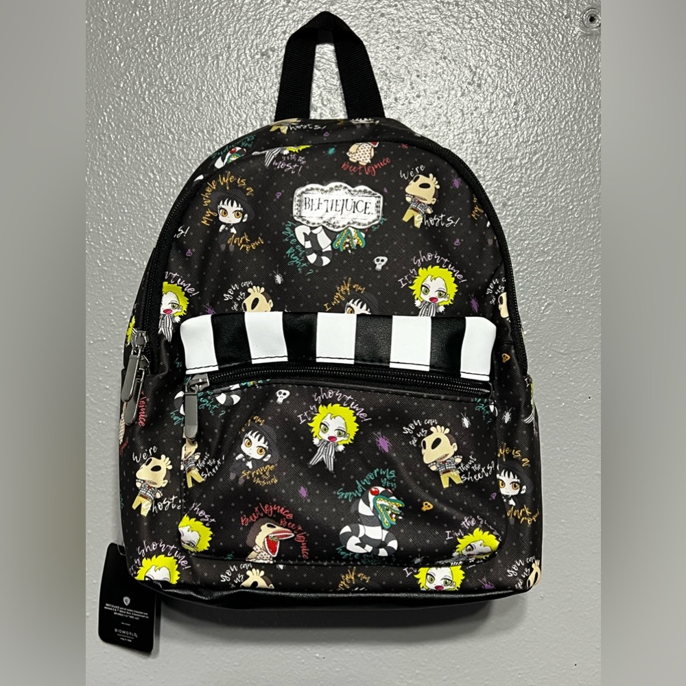 NWT Beetlejuice mini backpack.